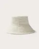 Bali Wide Brim Bucket in Bone sold by Hemlock Hat Co
