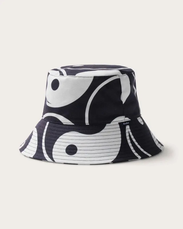 Archer Bucket in Yin-Yang sold by Hemlock Hat Co