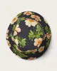 Bali Wide Brim Bucket in Floral sold by Hemlock Hat Co