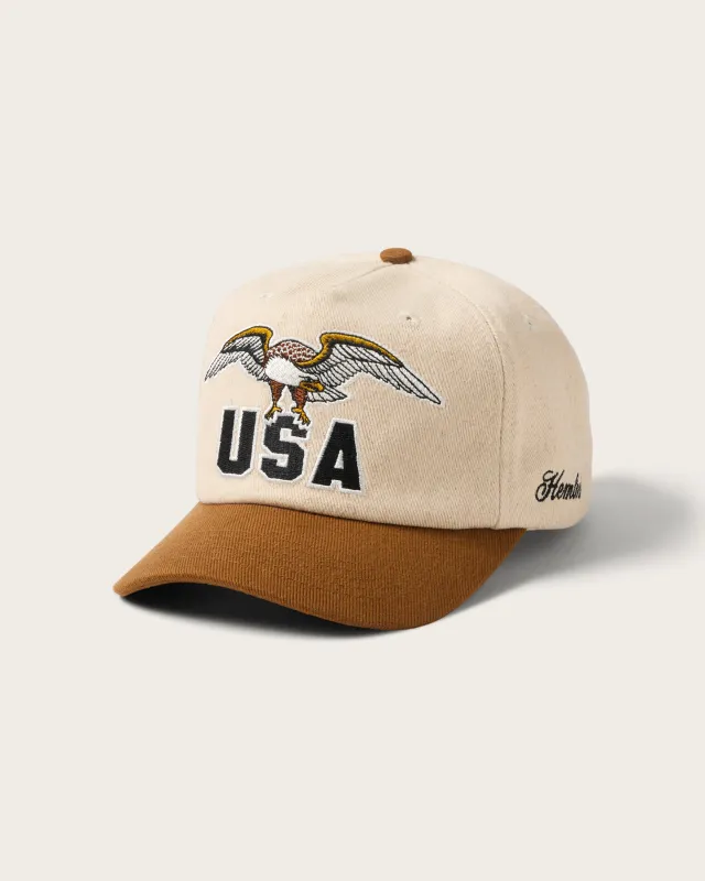 USA Baseball Hat Brown sold by Hemlock Hat Co