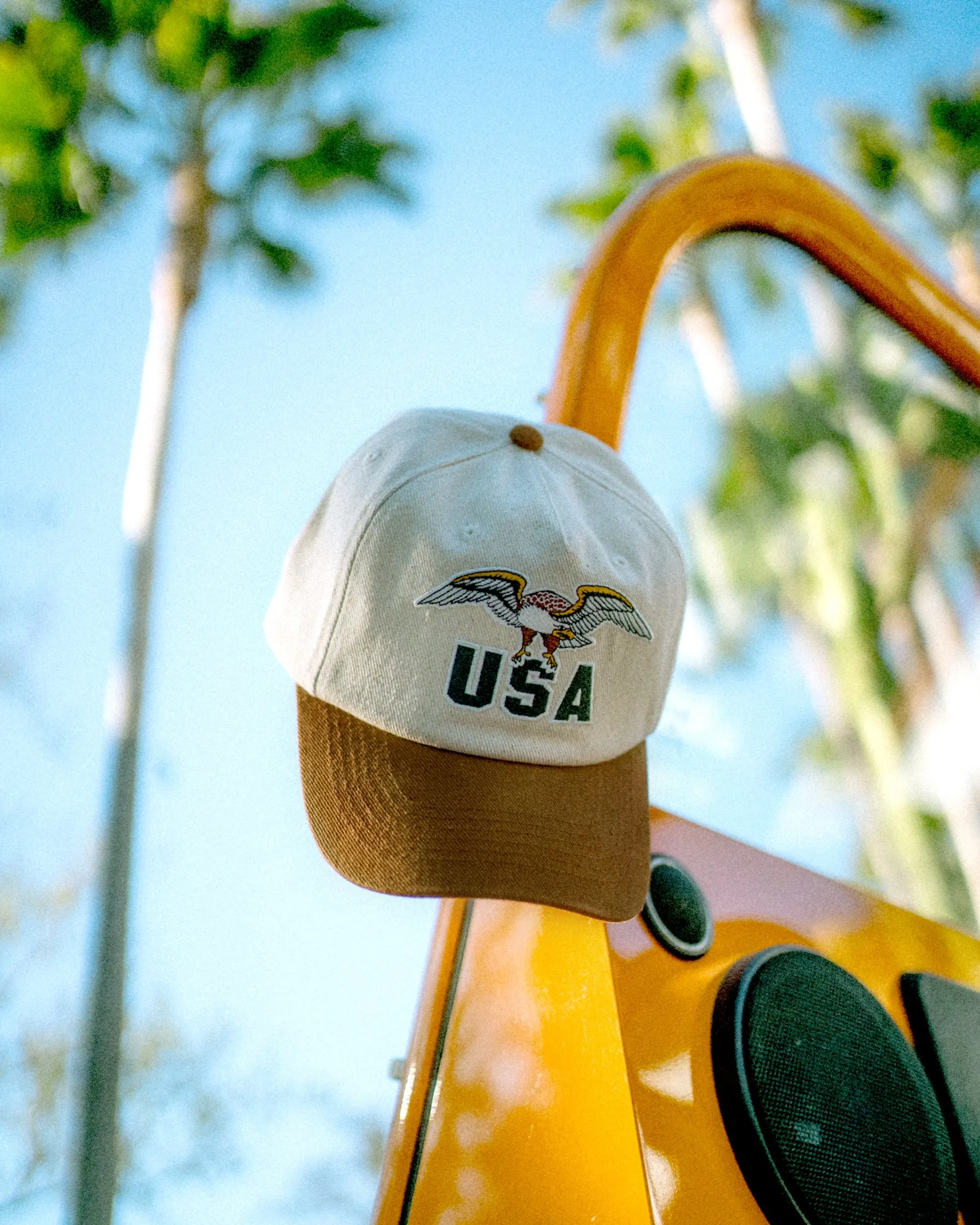 USA Baseball Hat Brown sold by Hemlock Hat Co product image thumbnail 2