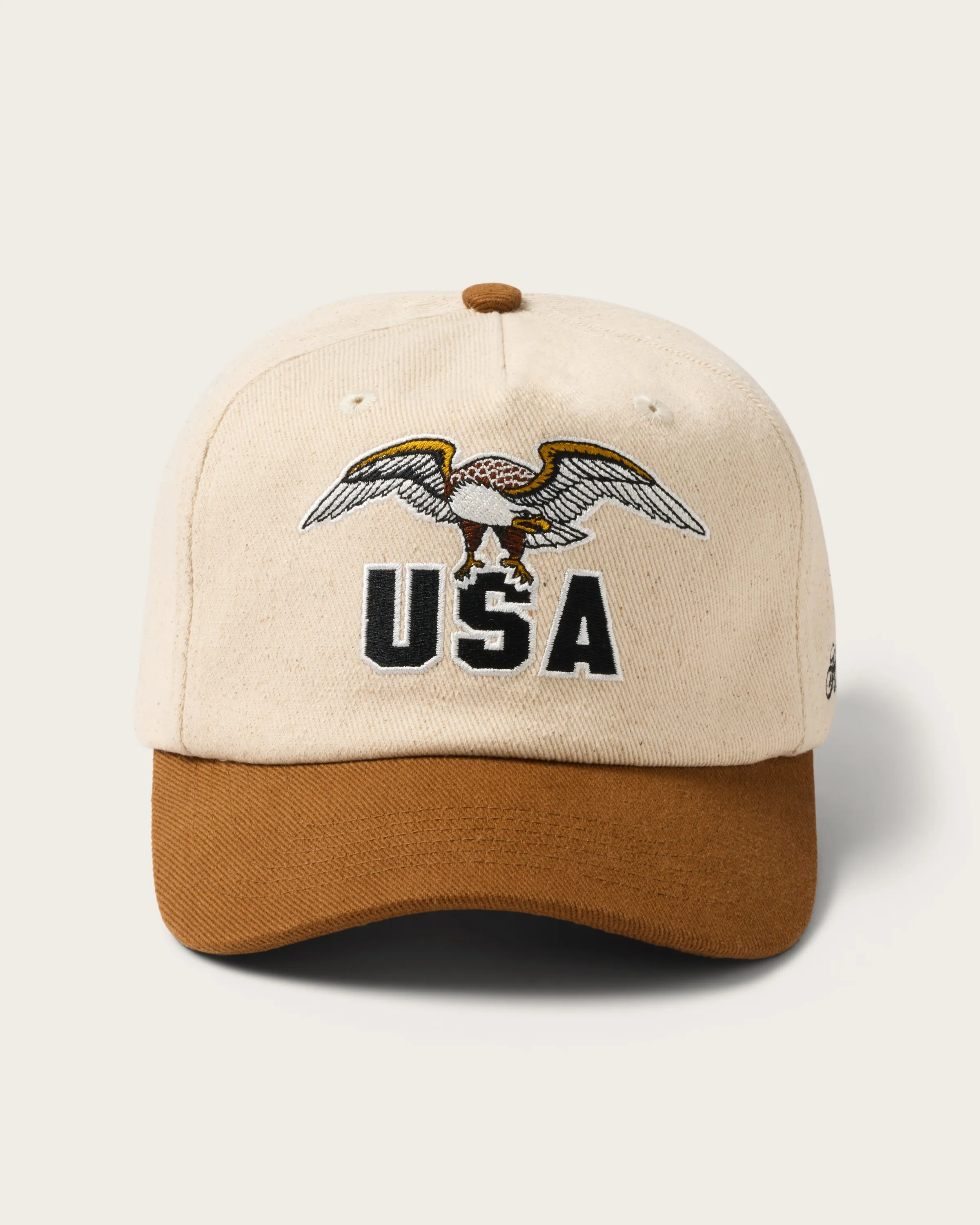 USA Baseball Hat Brown sold by Hemlock Hat Co product image thumbnail 5