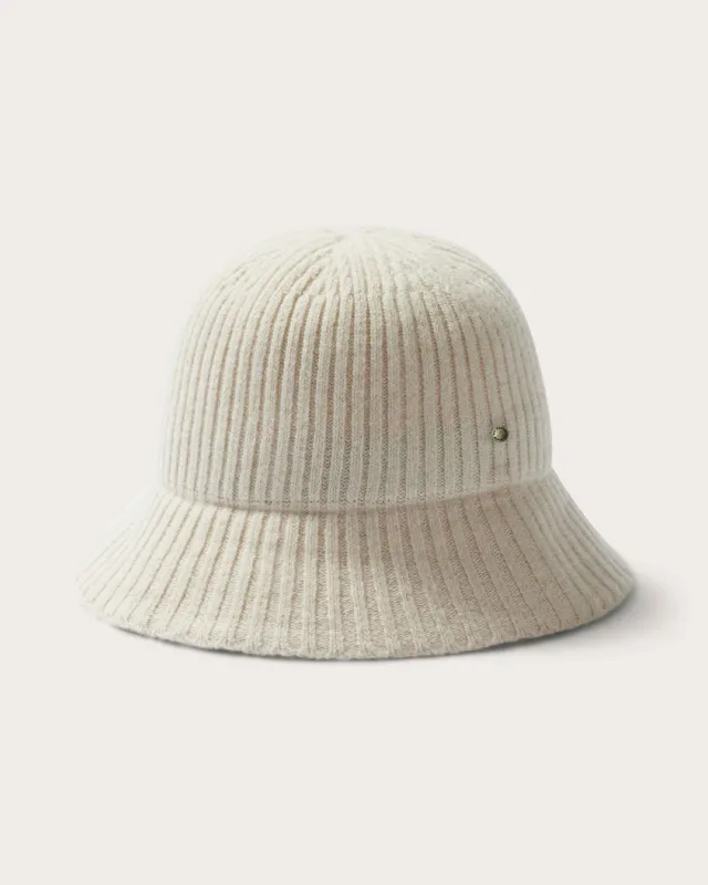 Taylor Bucket in Cream made by Hemlock Hat Co