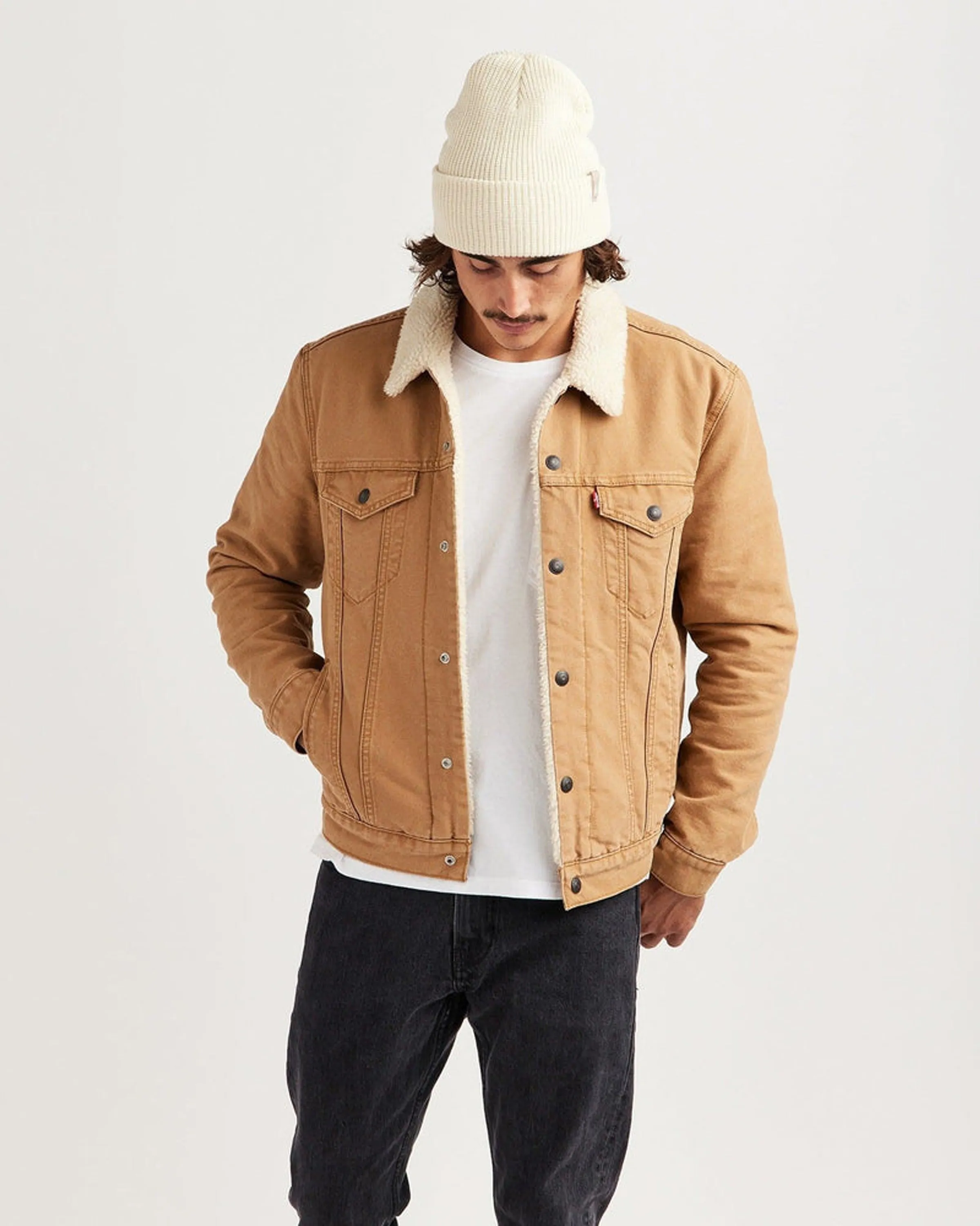 Ranger Beanie in Bone sold by Hemlock Hat Co product image thumbnail 3