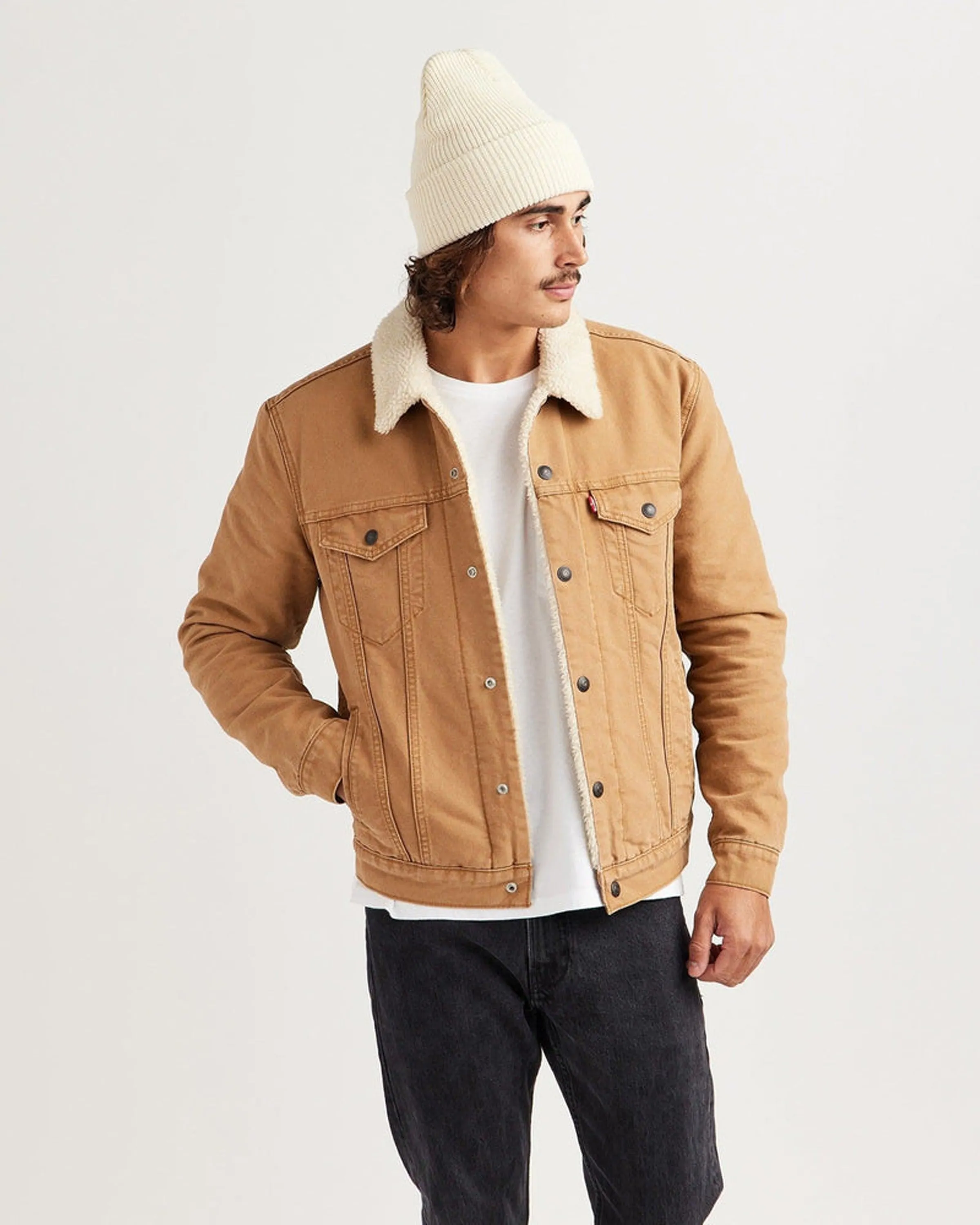 Ranger Beanie in Bone sold by Hemlock Hat Co product image thumbnail 2