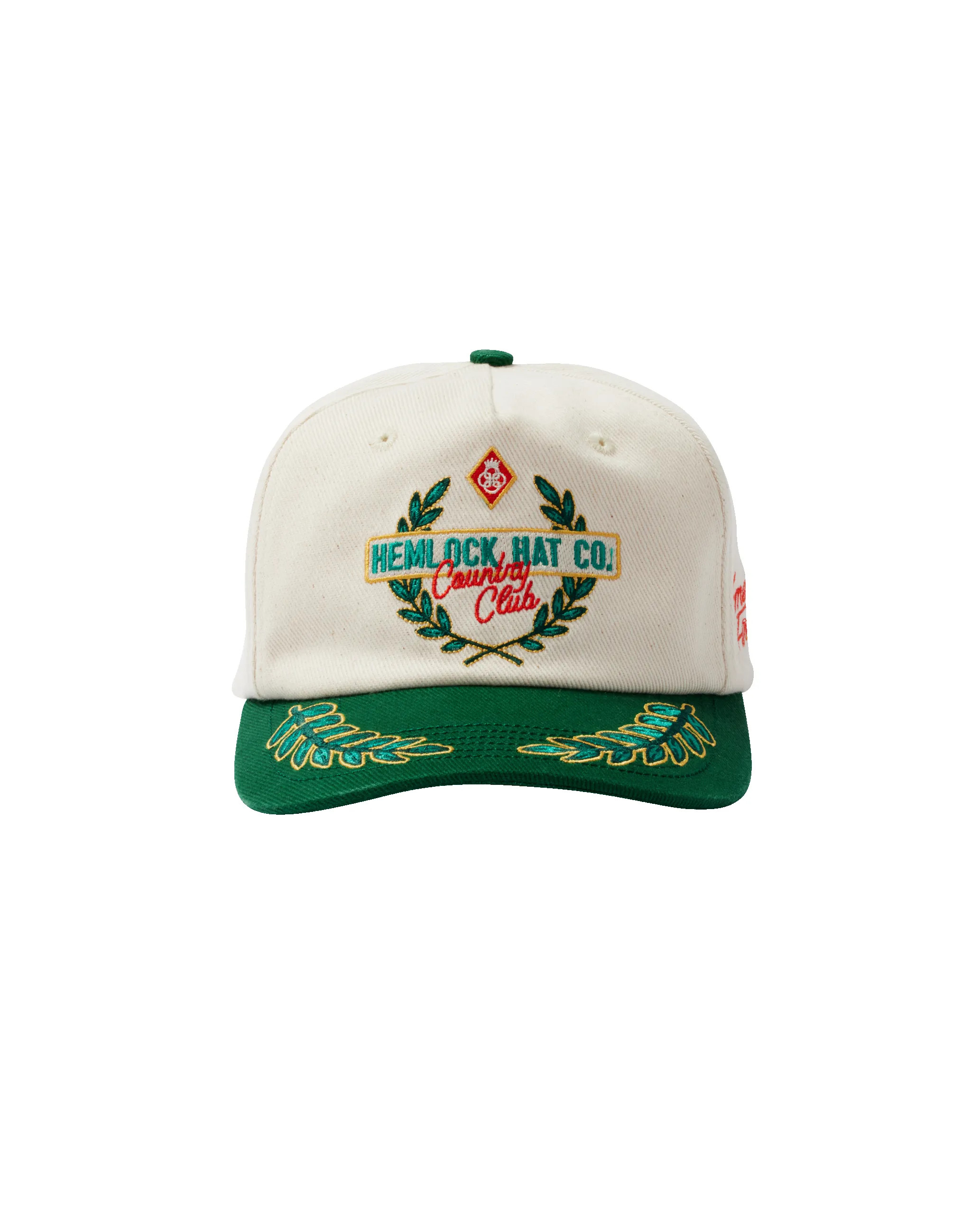 Fairway Baseball Hat Emerald sold by Hemlock Hat Co product image thumbnail 5