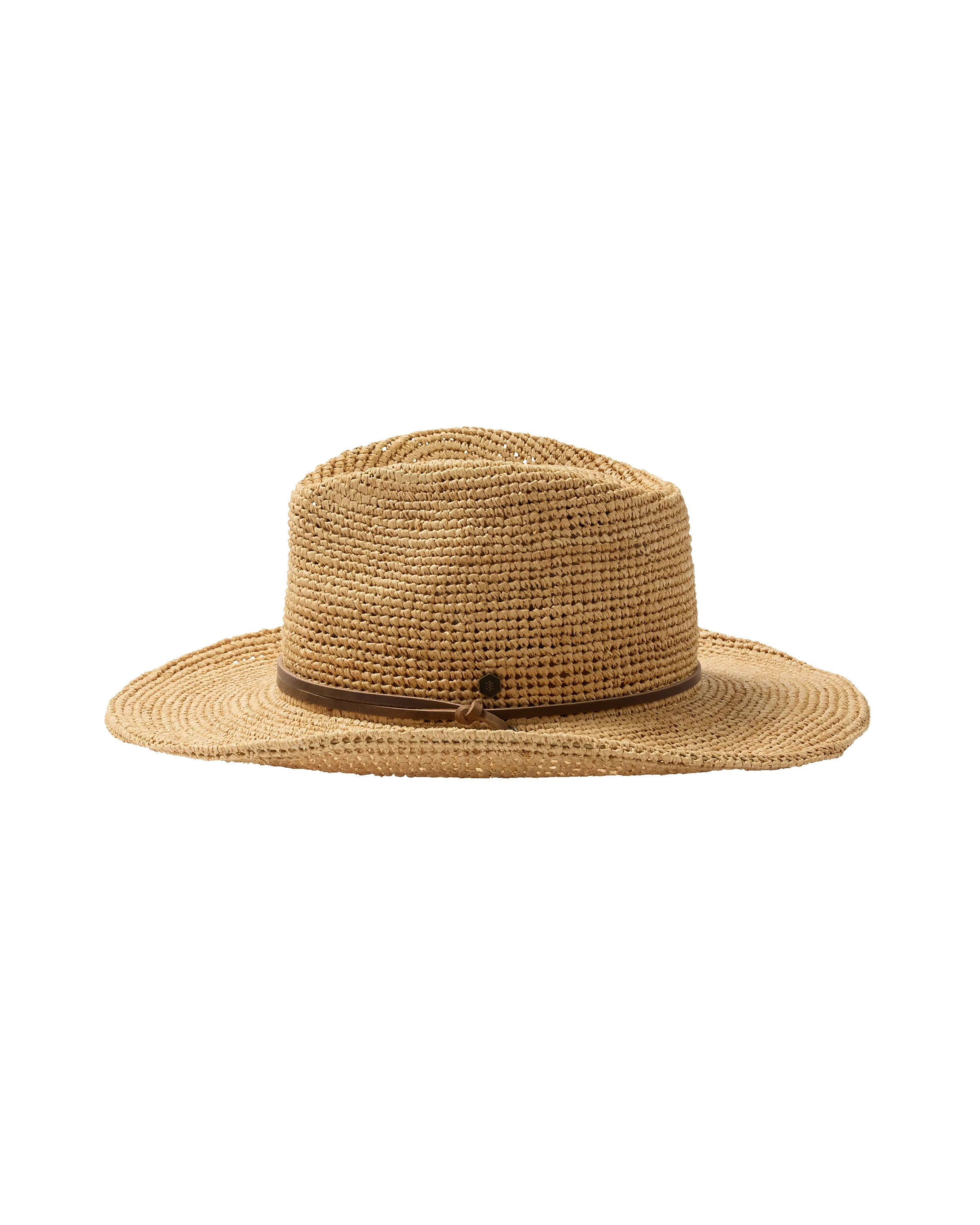 Wynona Packable Raffia Cowboy in Natural sold by Hemlock Hat Co product image thumbnail 2