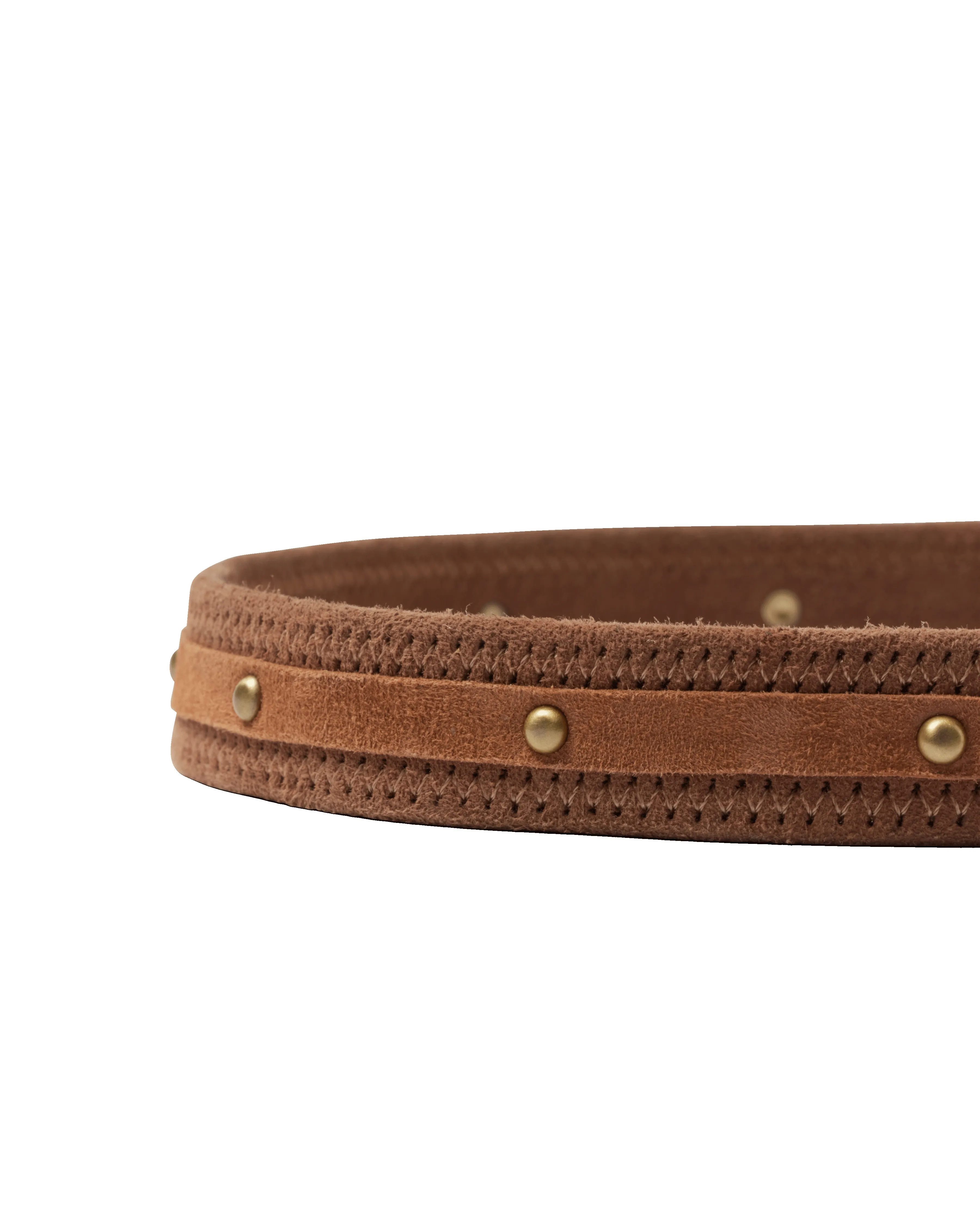 Leather Hat Band in Brown sold by Hemlock Hat Co product image thumbnail 4