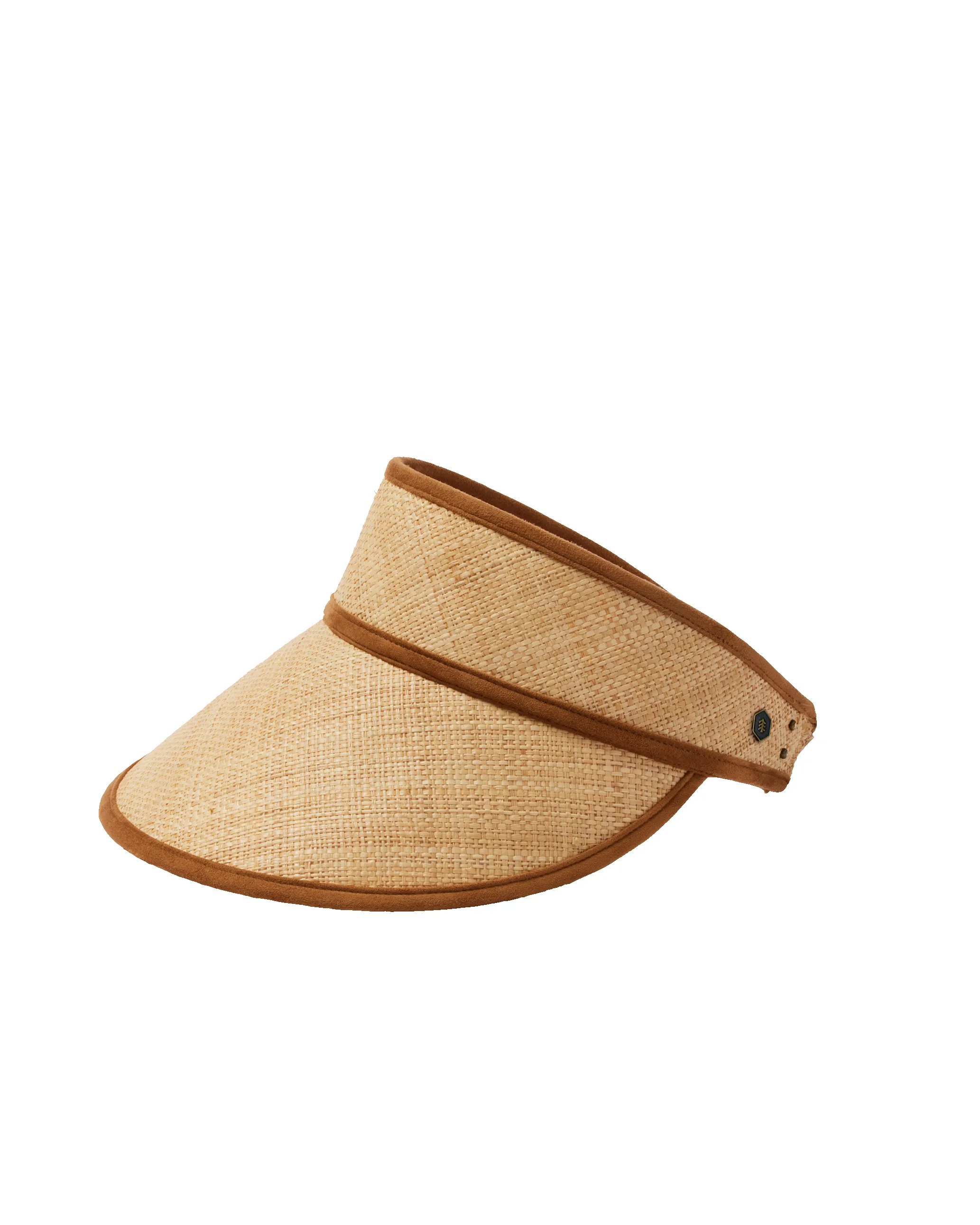 Solana Packable Visor in Natural sold by Hemlock Hat Co
