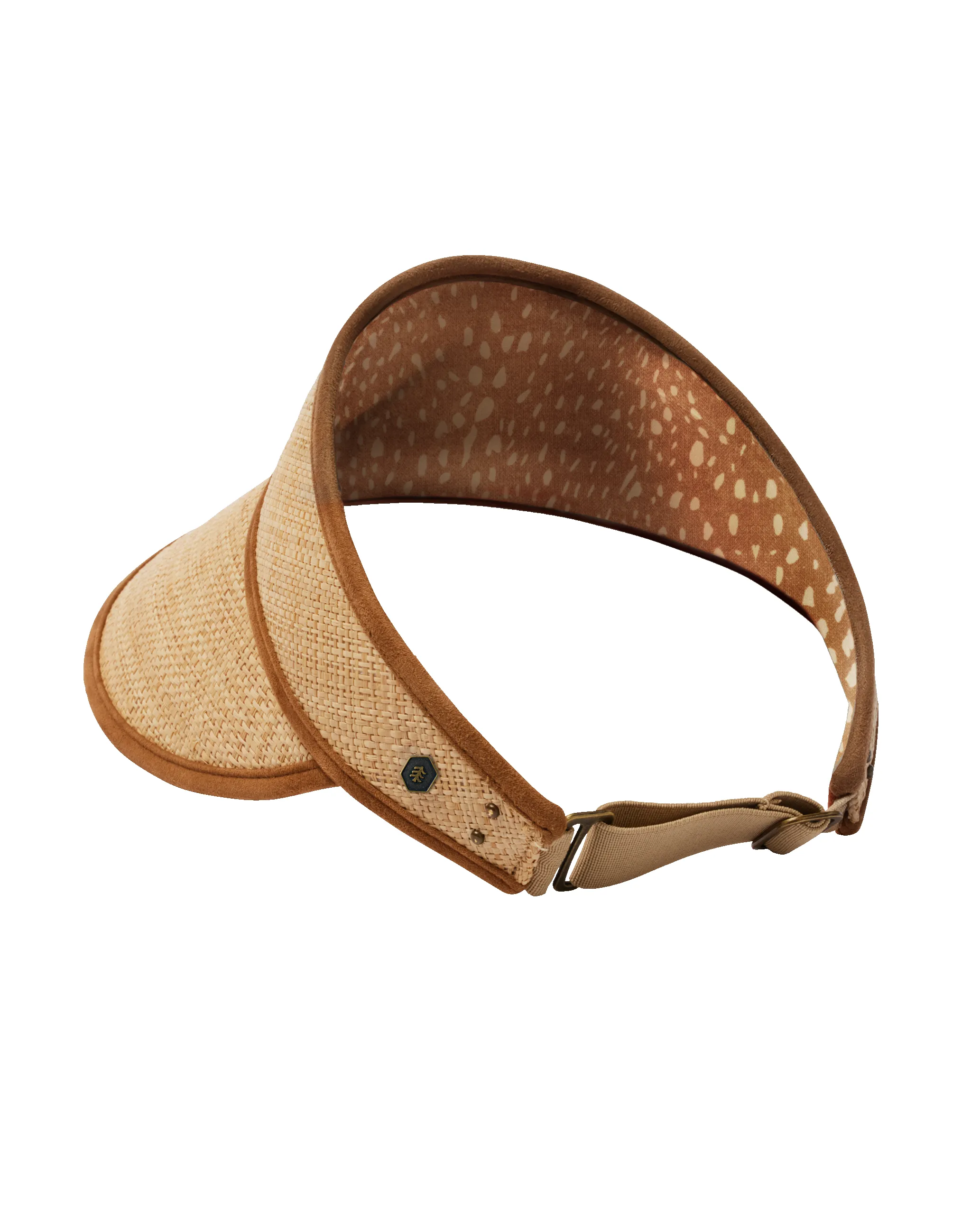 Solana Packable Visor in Natural sold by Hemlock Hat Co product image thumbnail 5