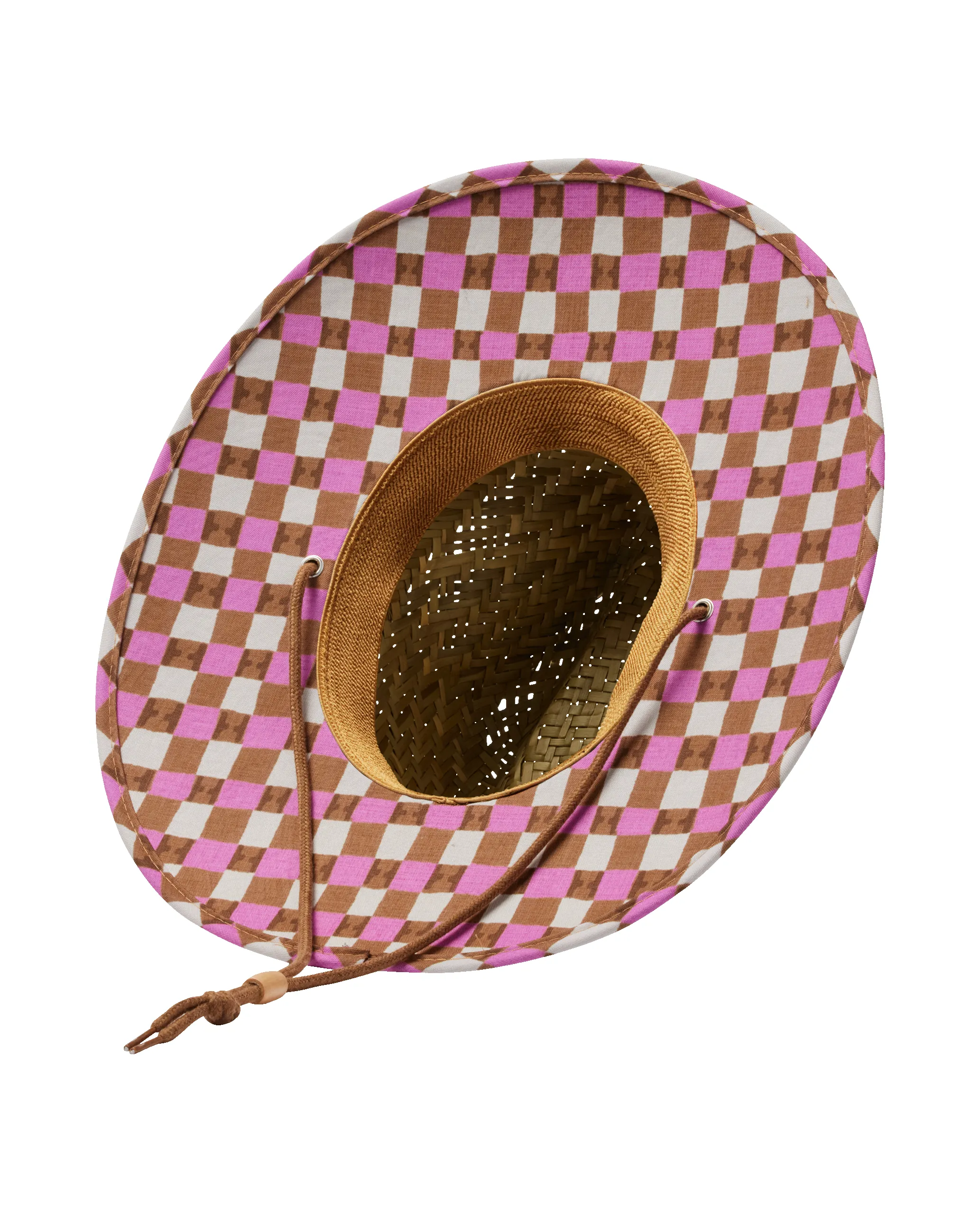 UPF 50+ Lifeguard in Pink Check sold by Hemlock Hat Co product image thumbnail 4