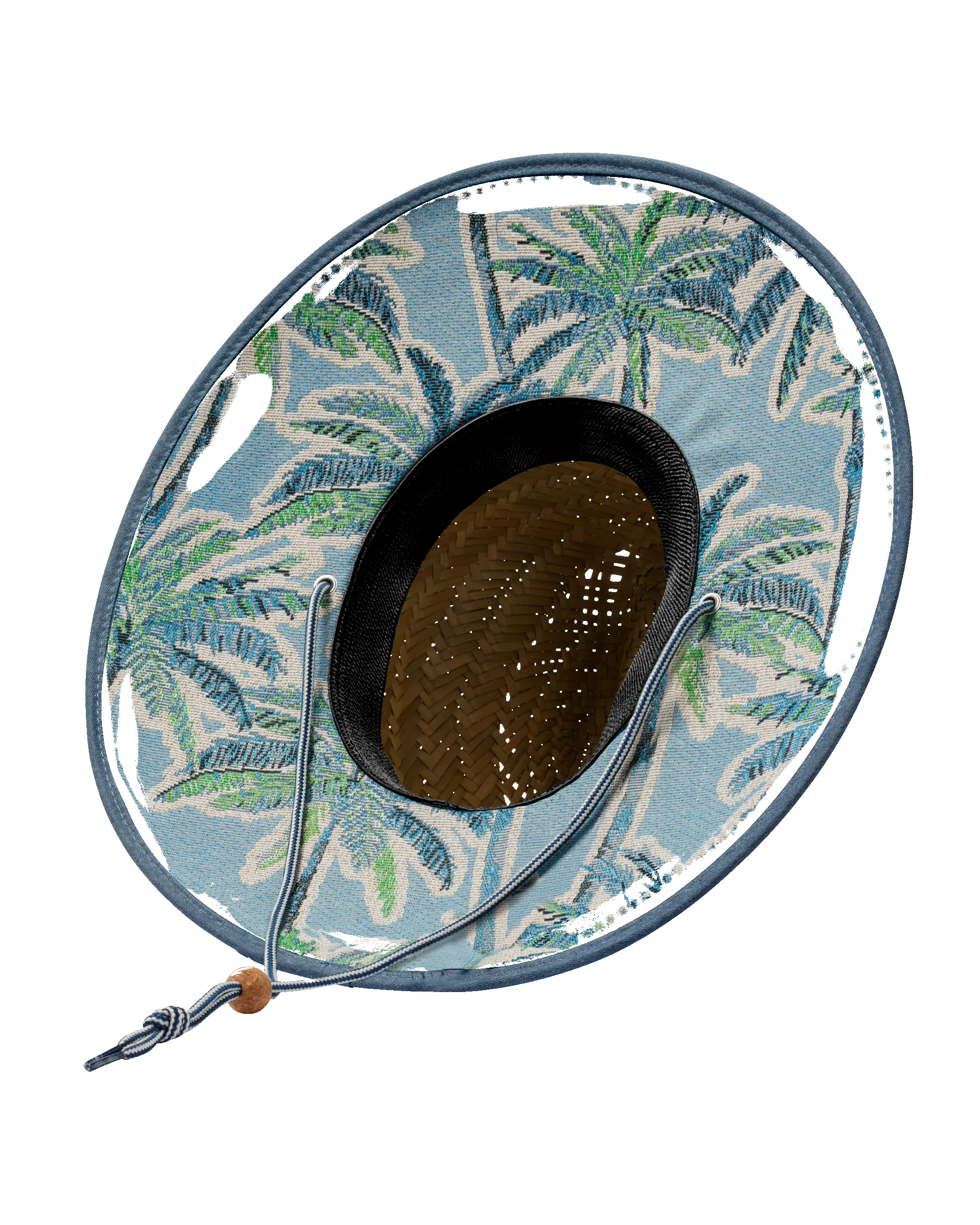 UPF 50+ Lifeguard in Jacquard Palms sold by Hemlock Hat Co product image thumbnail 4