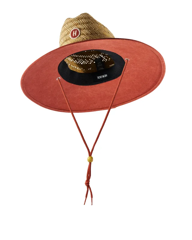 UPF 50+ Lifeguard in Solid Sedona Clay sold by Hemlock Hat Co