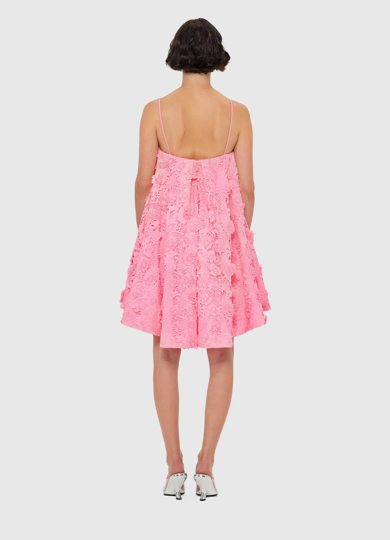 Fifi Lace Mini Dress - Bubblegum sold by LEO LIN product image thumbnail 4