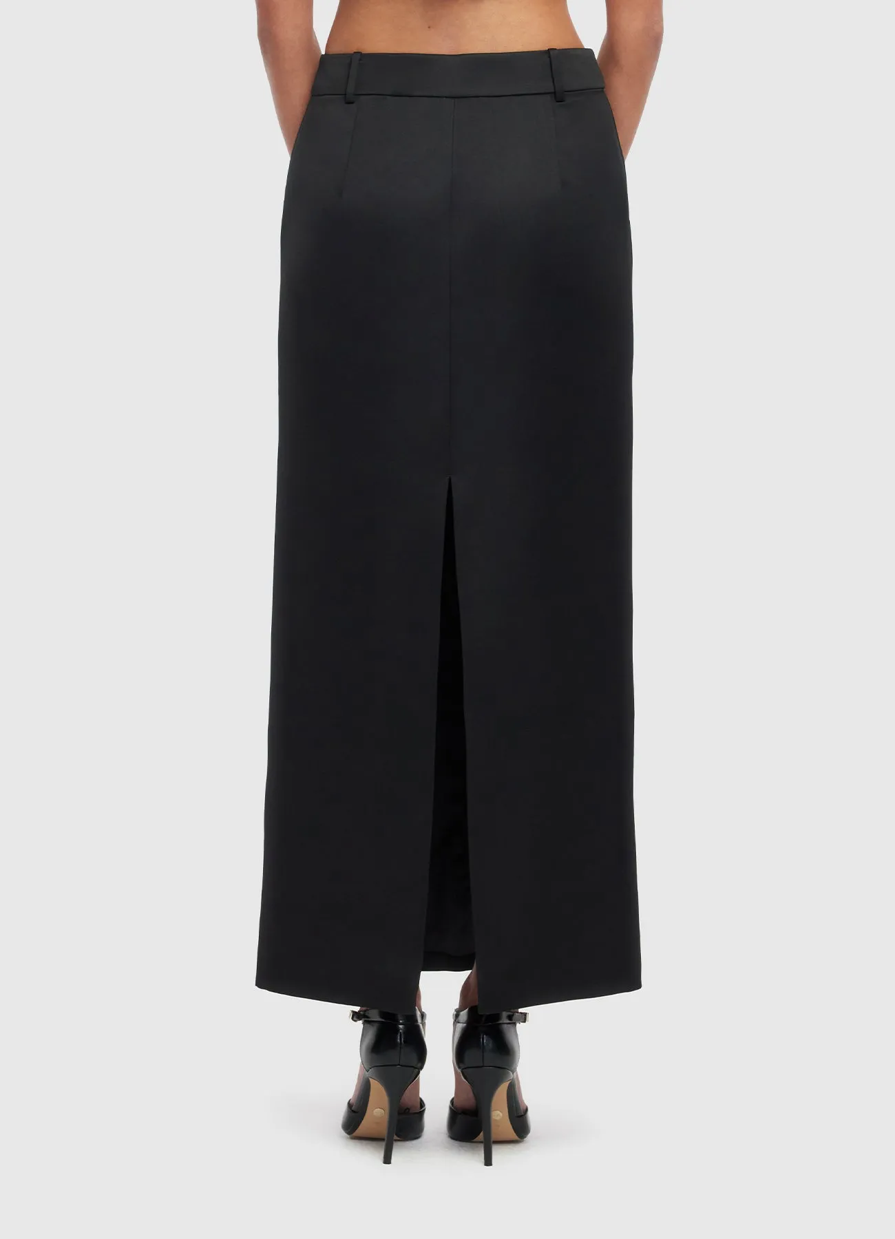 Olivia Petal Maxi Skirt - Ebony sold by LEO LIN product image thumbnail 4