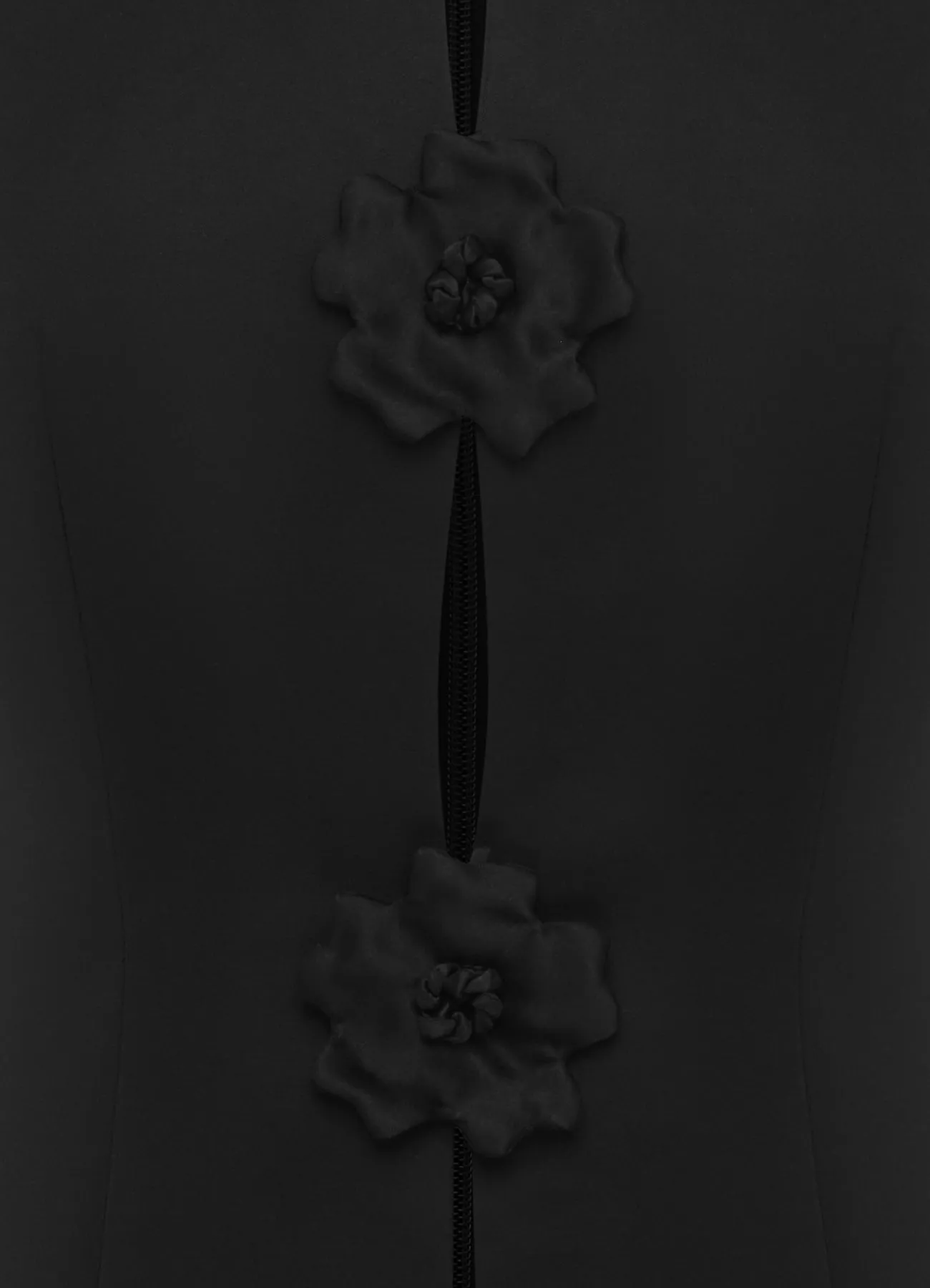 Amelia Petal Top - Ebony sold by LEO LIN product image thumbnail 5