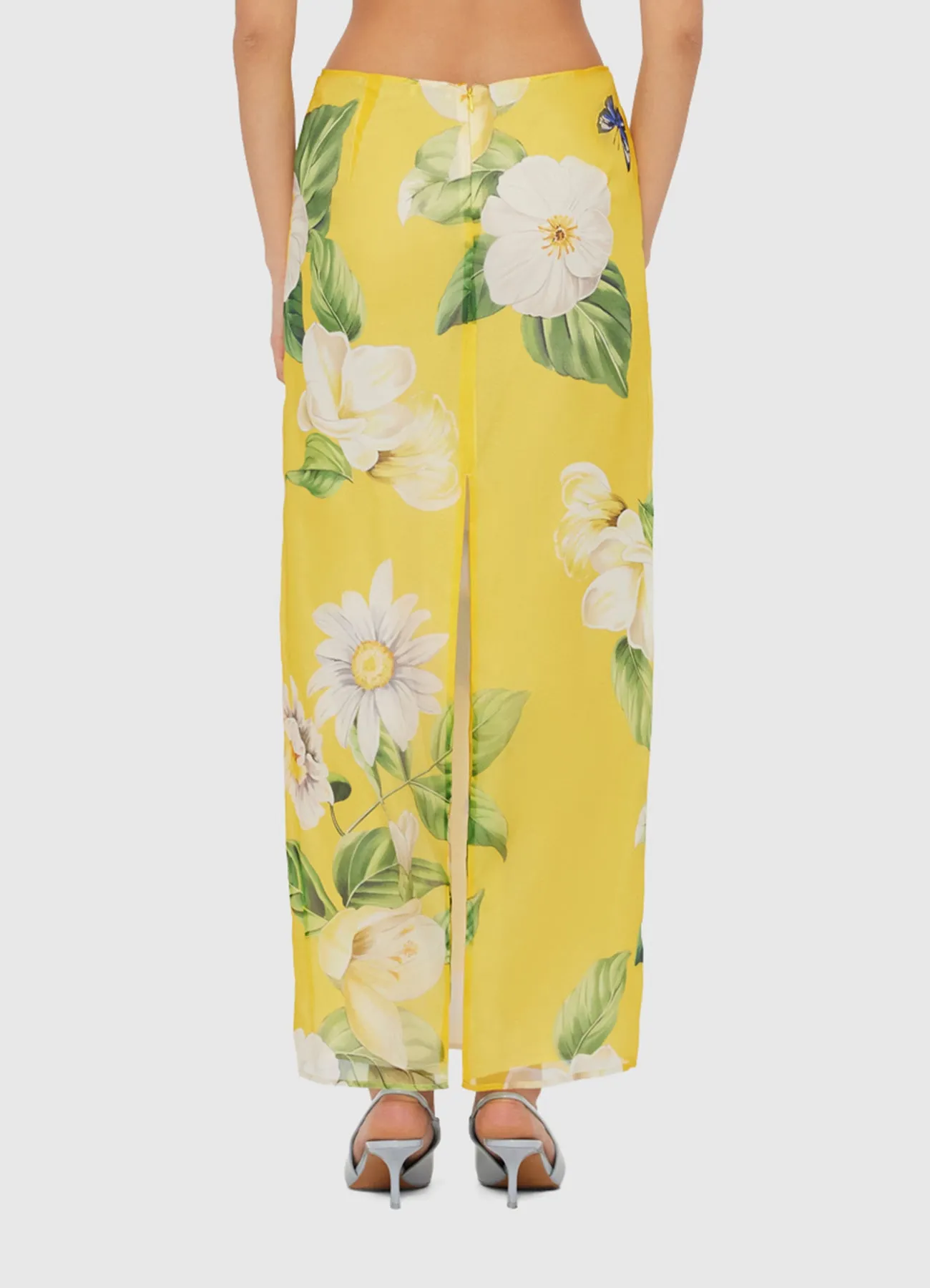 Jing Maxi Skirt - Joie Print in Sunshine sold by LEO LIN product image thumbnail 4