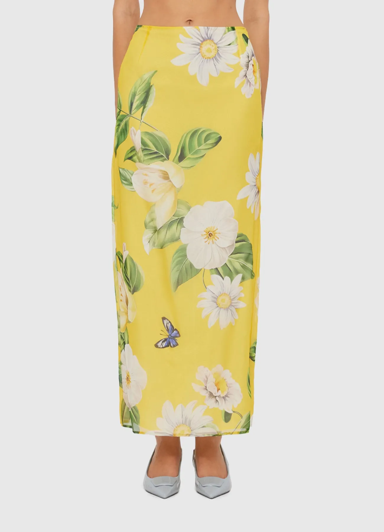 Jing Maxi Skirt - Joie Print in Sunshine sold by LEO LIN product image thumbnail 2