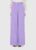 Elisha Tweed Wide Leg Pants - Violet sold by LEO LIN