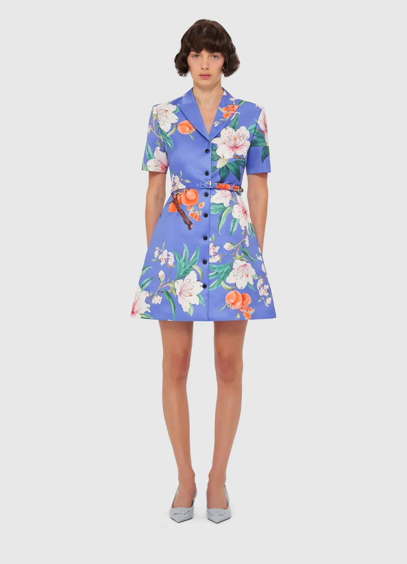 Brigitte Mini Dress - Lavish Print in Moonlight sold by LEO LIN product image thumbnail 2