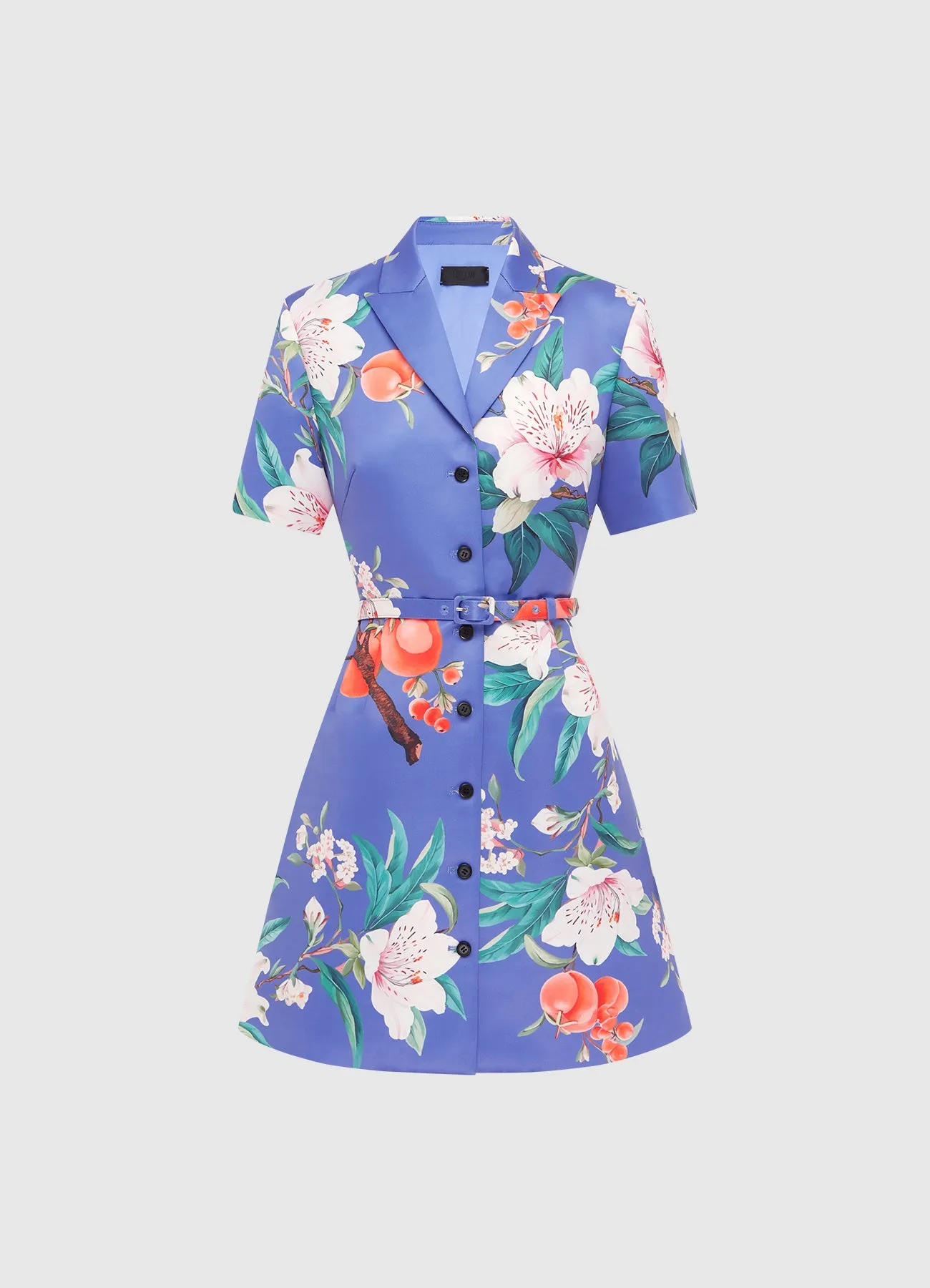 Brigitte Mini Dress - Lavish Print in Moonlight sold by LEO LIN