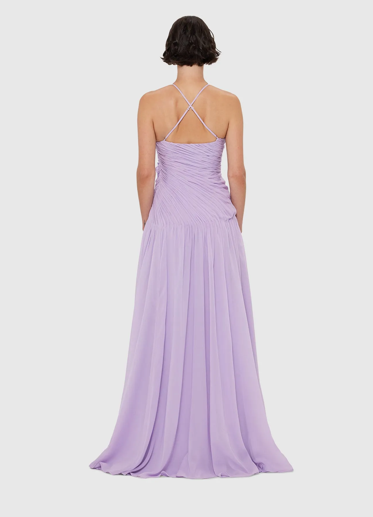 Amya Petal Gown - Lilac sold by LEO LIN product image thumbnail 4