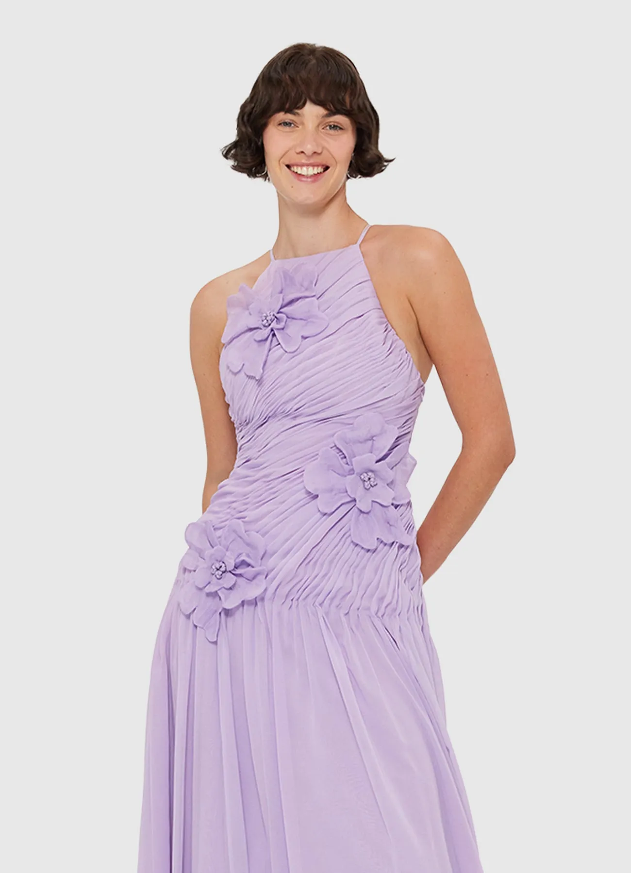 Amya Petal Gown - Lilac sold by LEO LIN product image thumbnail 5