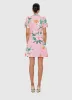 Brooke Mini Dress - Lavish Print in Pink sold by LEO LIN