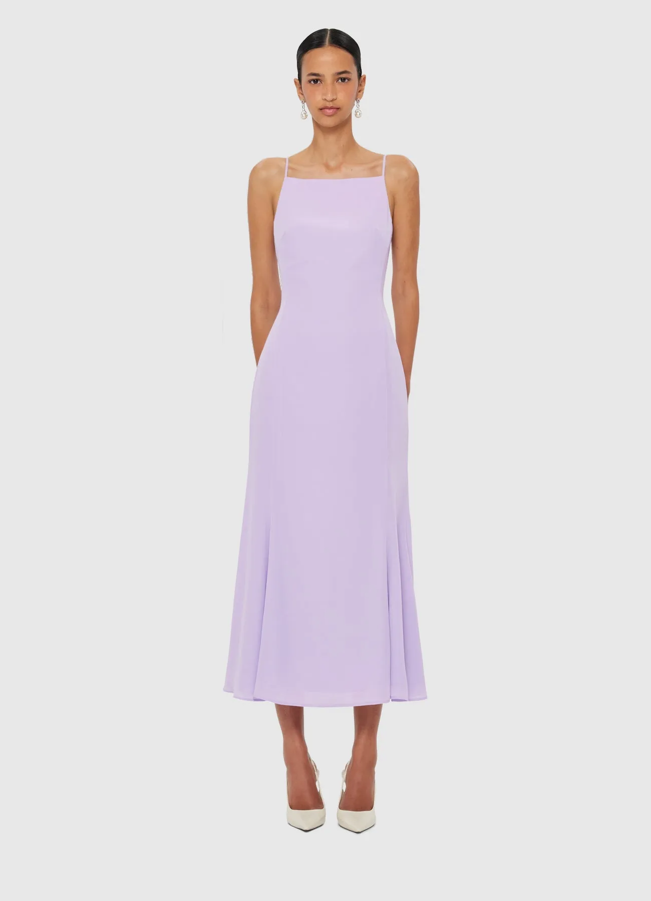 Regina Midi Dress - Lilac sold by LEO LIN product image thumbnail 2
