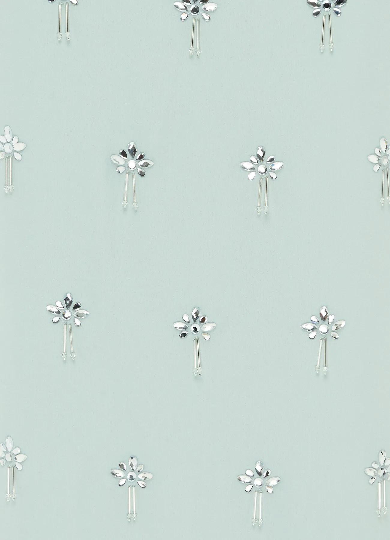 Clementine Embellished Maxi Skirt - Pistachio sold by LEO LIN product image thumbnail 4