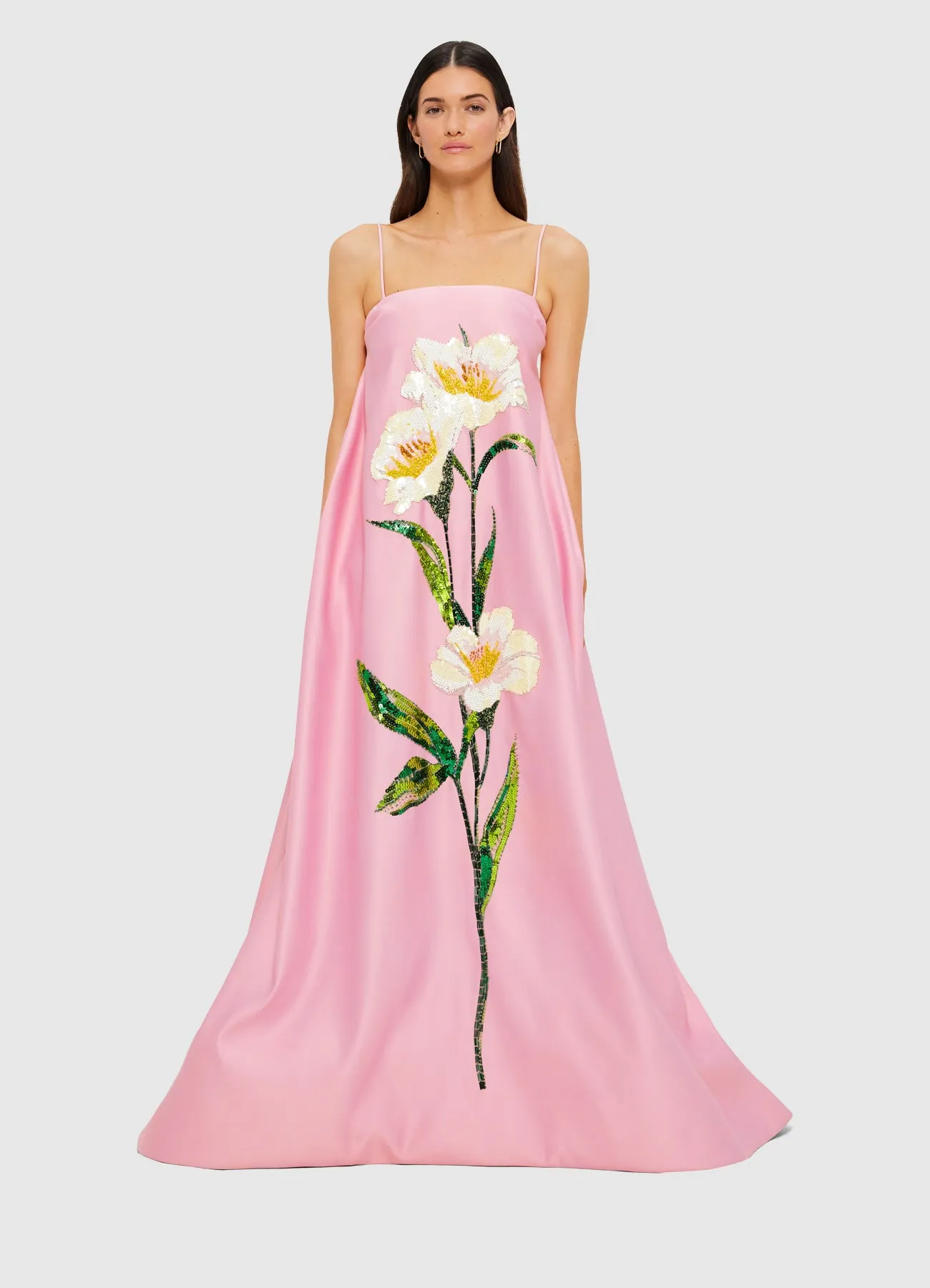 Frances Appliqué Maxi Dress - Camelia Print sold by LEO LIN product image thumbnail 2