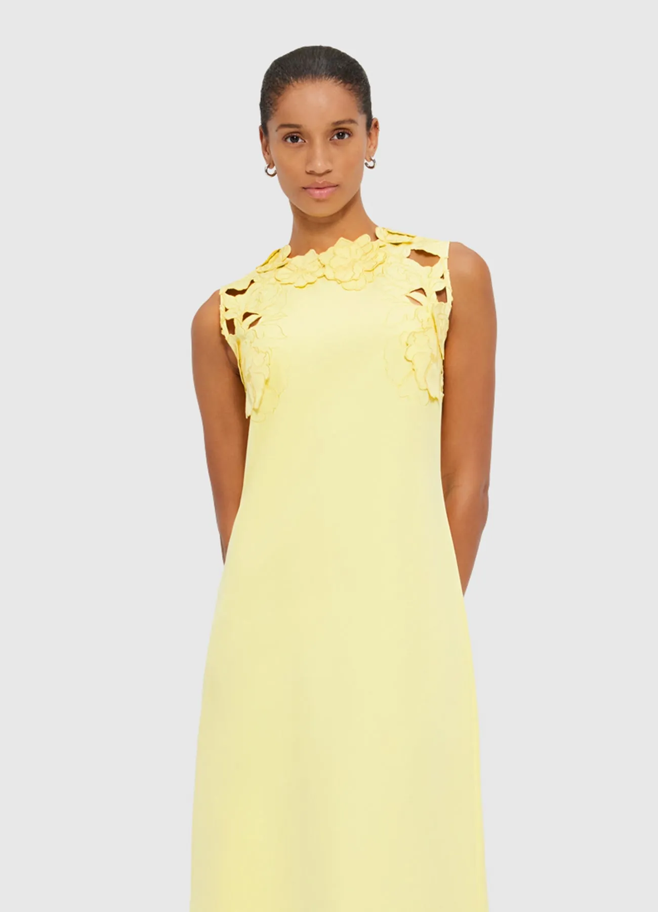 Solene Appliqué Maxi Dress - Sorbet Yellow sold by LEO LIN product image thumbnail 5