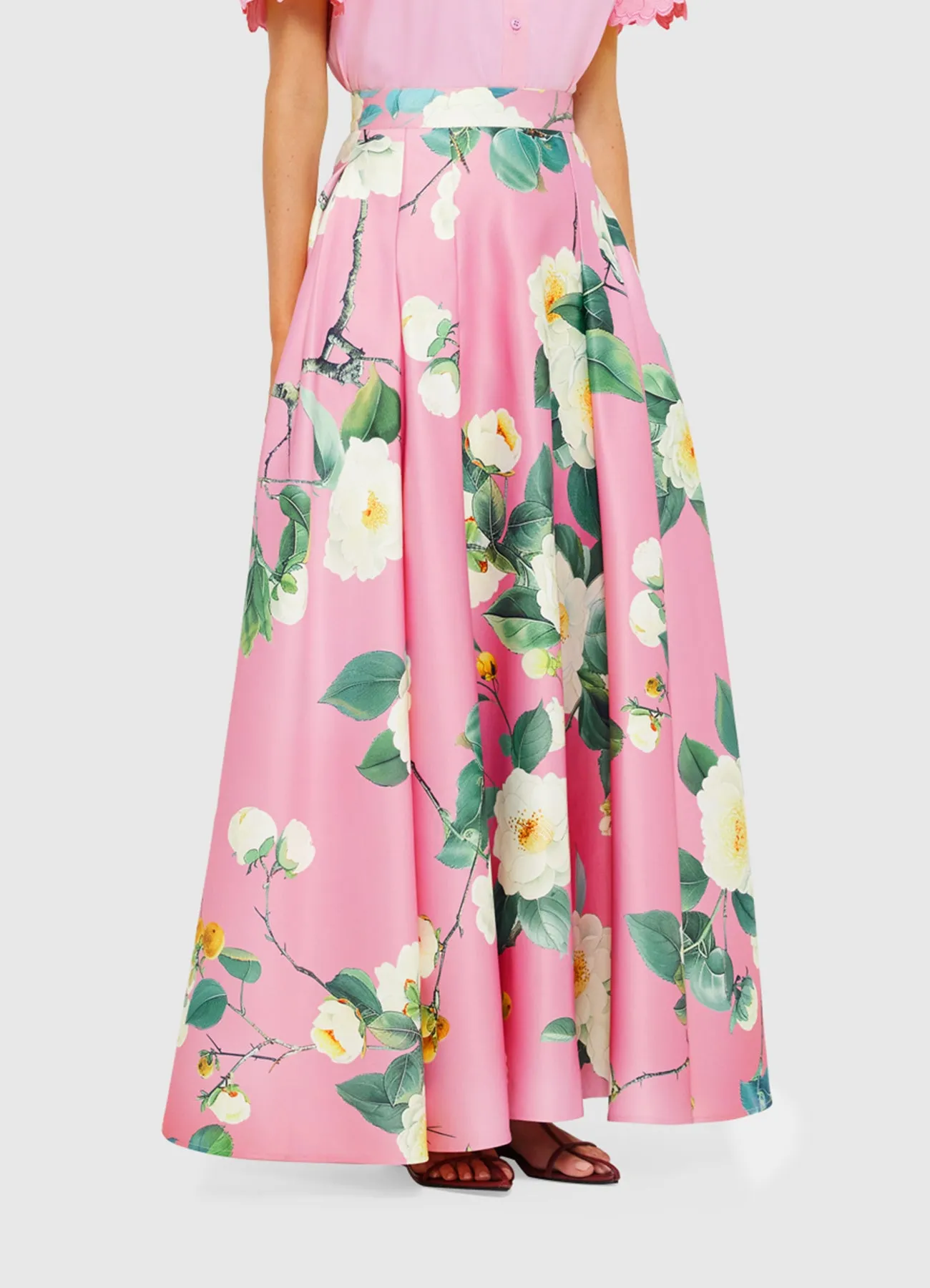 Reinette Skirt - Camelia Print sold by LEO LIN product image thumbnail 3
