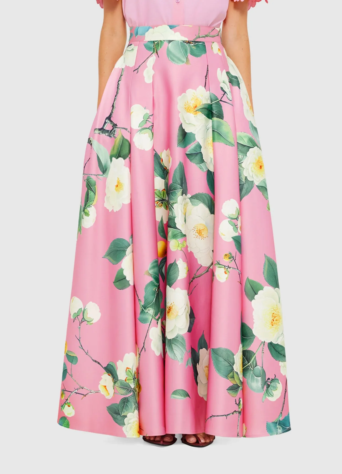 Reinette Skirt - Camelia Print sold by LEO LIN product image thumbnail 2