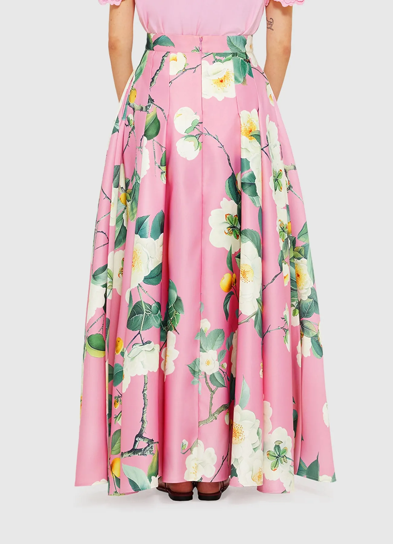 Reinette Skirt - Camelia Print sold by LEO LIN product image thumbnail 4