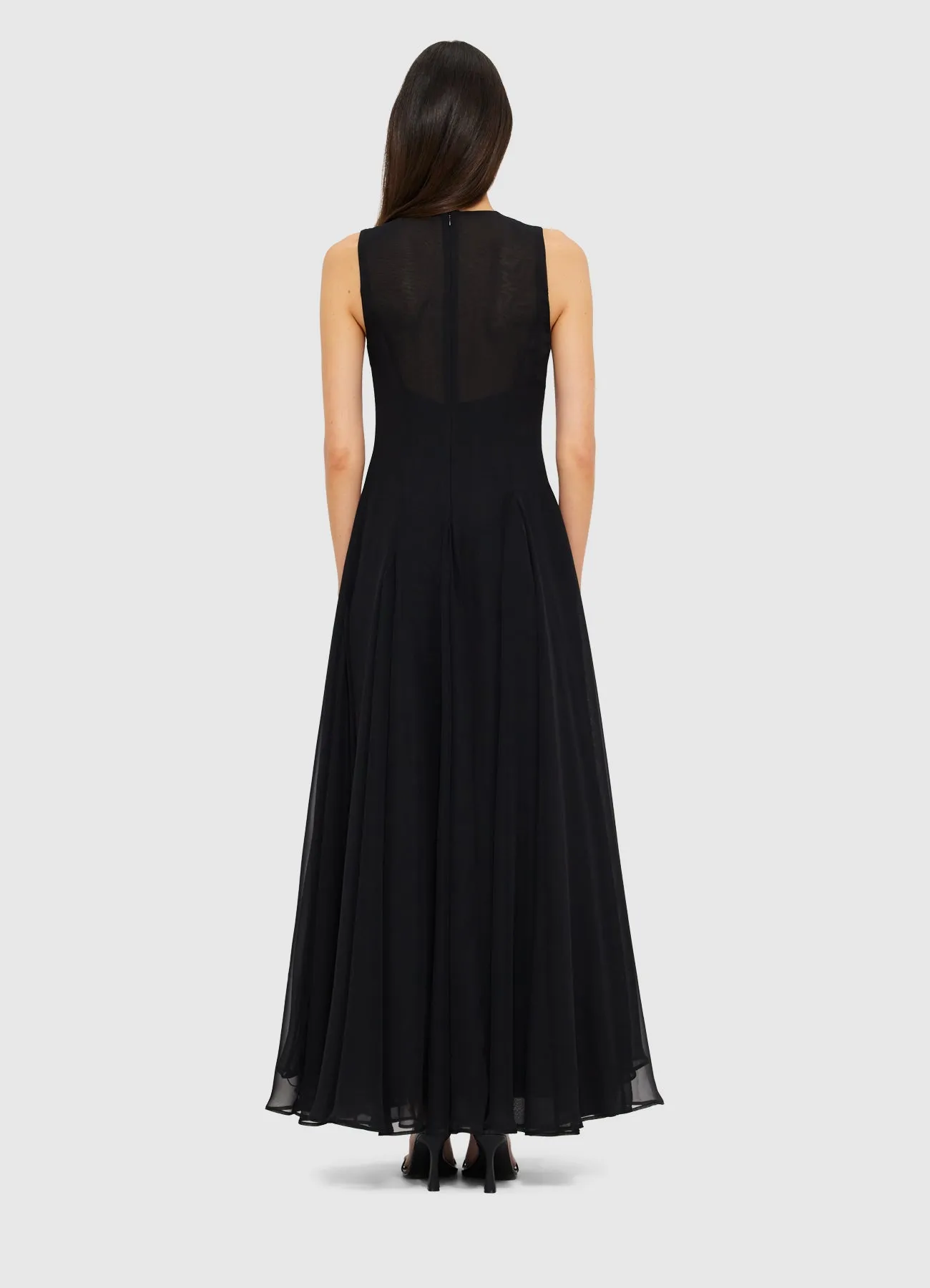 Linnea Embellished Maxi Dress - Ebony sold by LEO LIN product image thumbnail 4