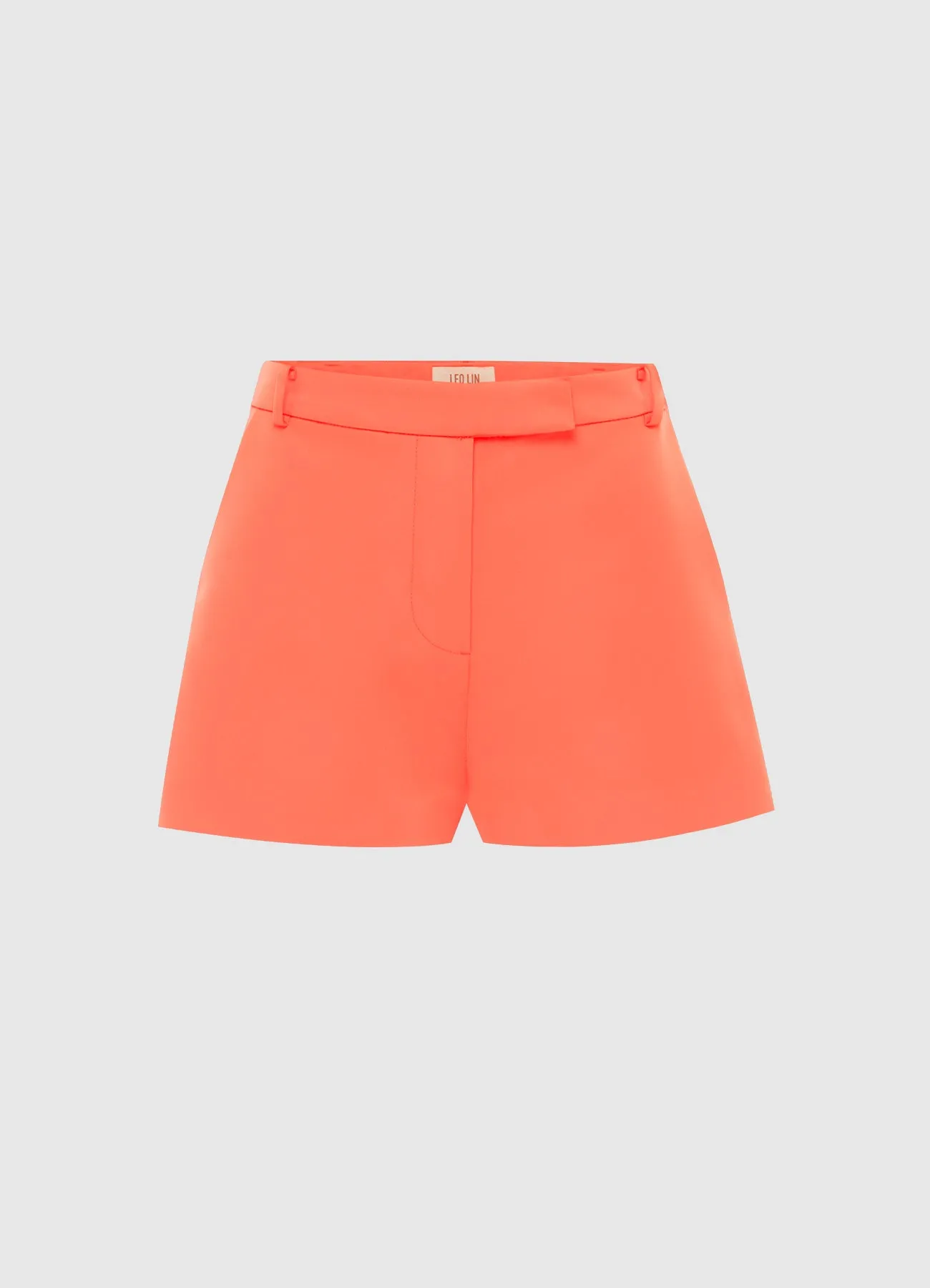 Olivette Shorts - Wild Flower in Coral sold by LEO LIN