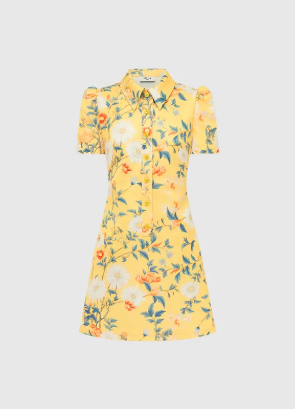 Brooke Mini Dress - Daisy Print sold by LEO LIN