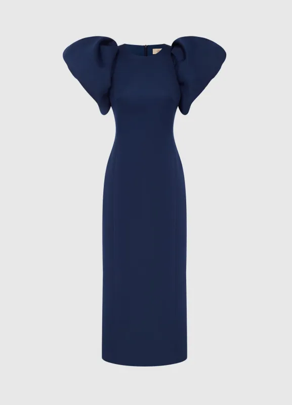 Lucinda Maxi Dress - Navy sold by LEO LIN
