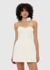Rosalie Bustier Mini Dress - Vanilla sold by LEO LIN