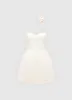 Rosalie Bustier Mini Dress - Vanilla sold by LEO LIN
