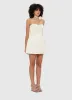 Rosalie Bustier Mini Dress - Vanilla sold by LEO LIN