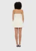 Rosalie Bustier Mini Dress - Vanilla sold by LEO LIN