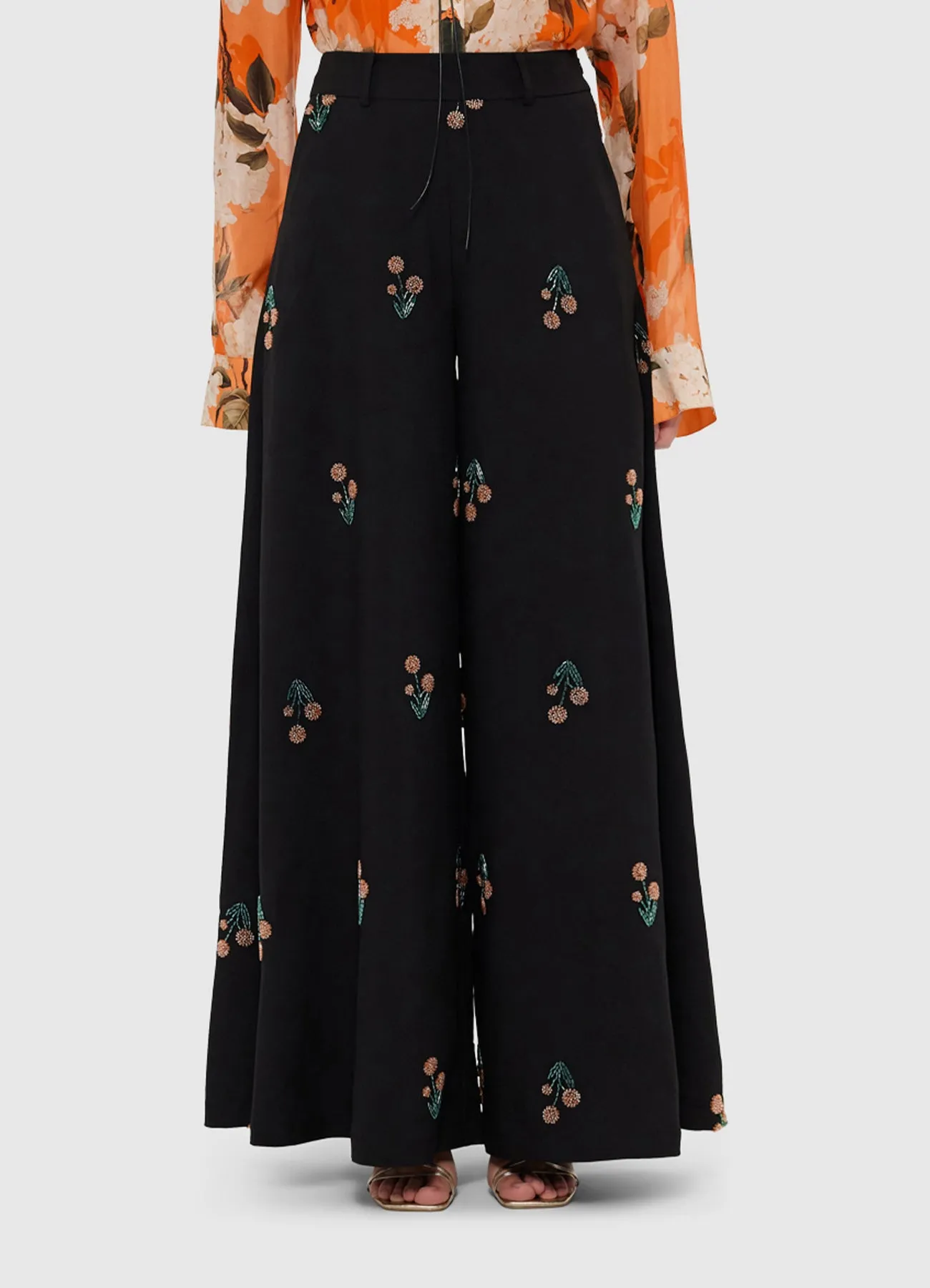 Candied Embellished Pants - Wildflower Beading sold by LEO LIN product image thumbnail 2