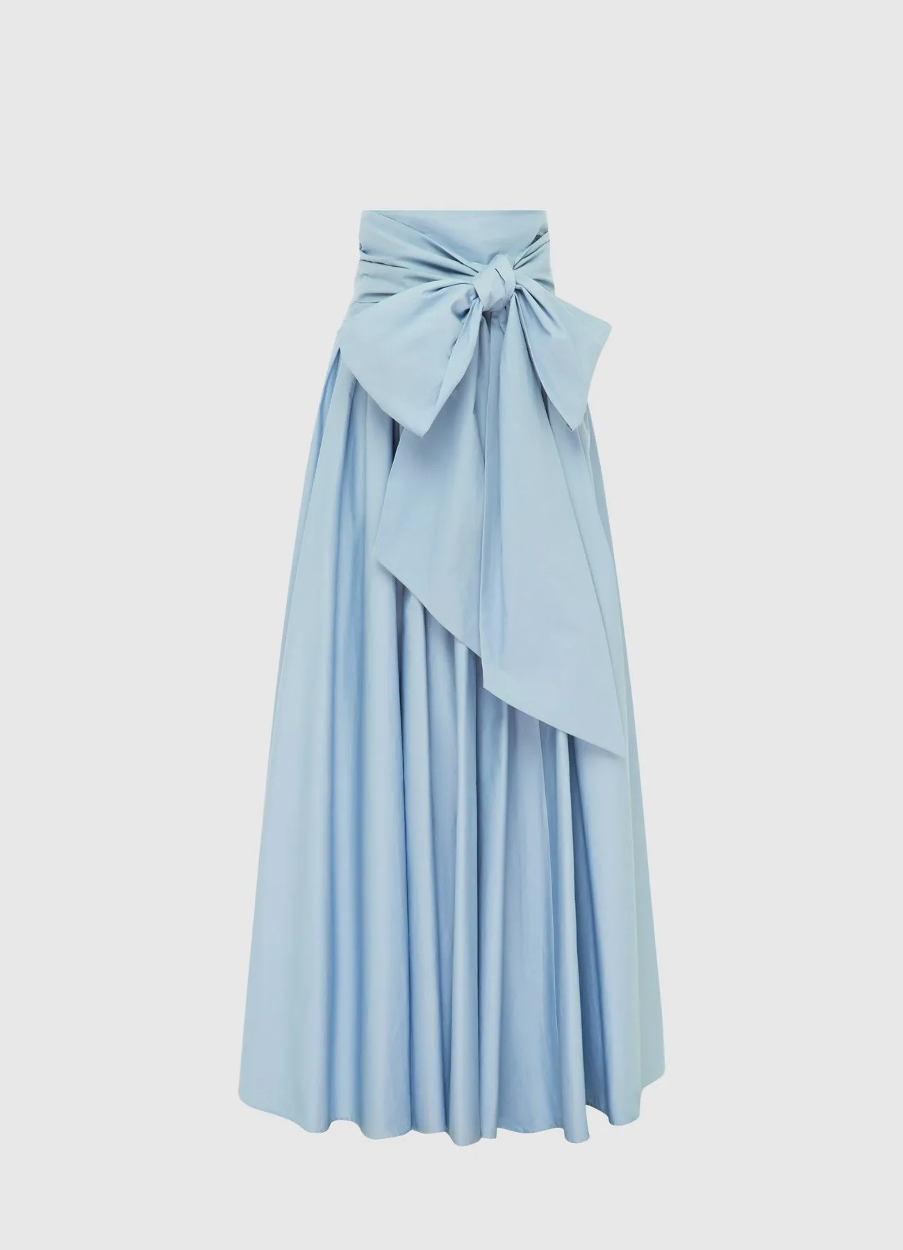 Valerie Maxi Skirt - Powder Blue sold by LEO LIN