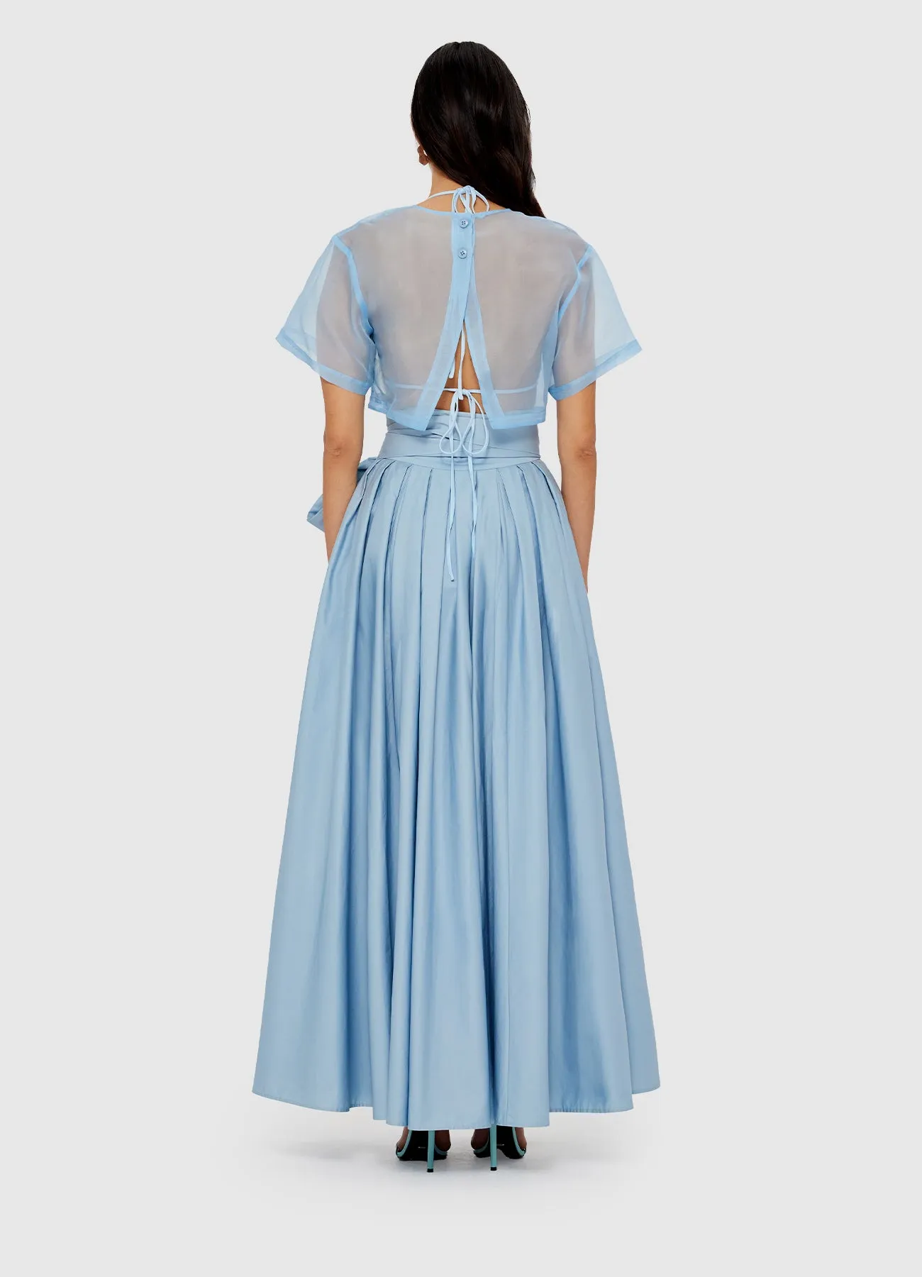 Indie Sleeve Top - Powder Blue sold by LEO LIN product image thumbnail 4