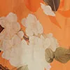 Della Blouse - Hydrangea Print in Tangerine sold by LEO LIN product image thumbnail 5