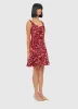 Elaine Sequin Mini Dress - Mulberry sold by LEO LIN