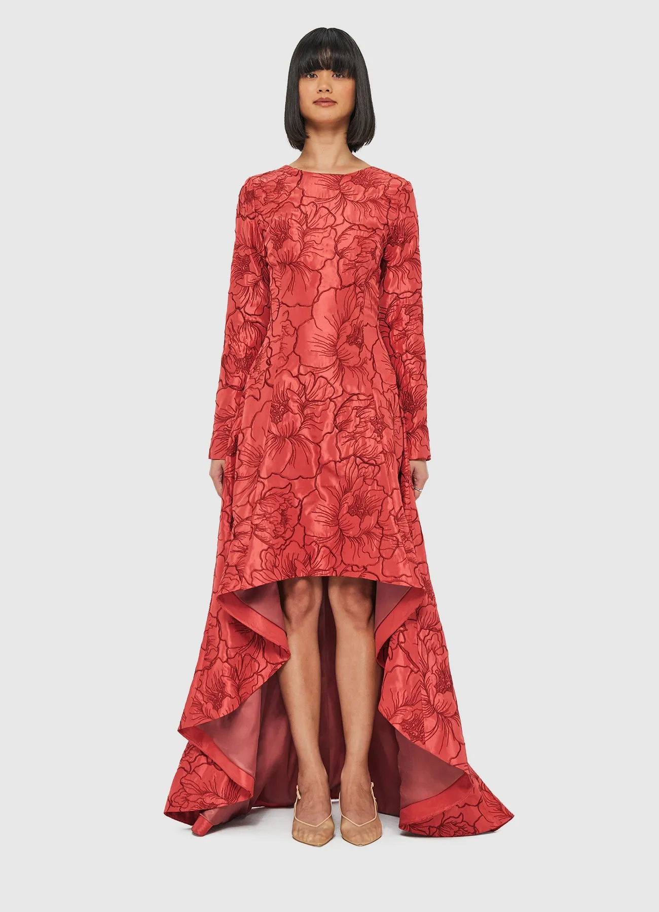 Evangeline Open Back Maxi Dress - Mulberry sold by LEO LIN product image thumbnail 2