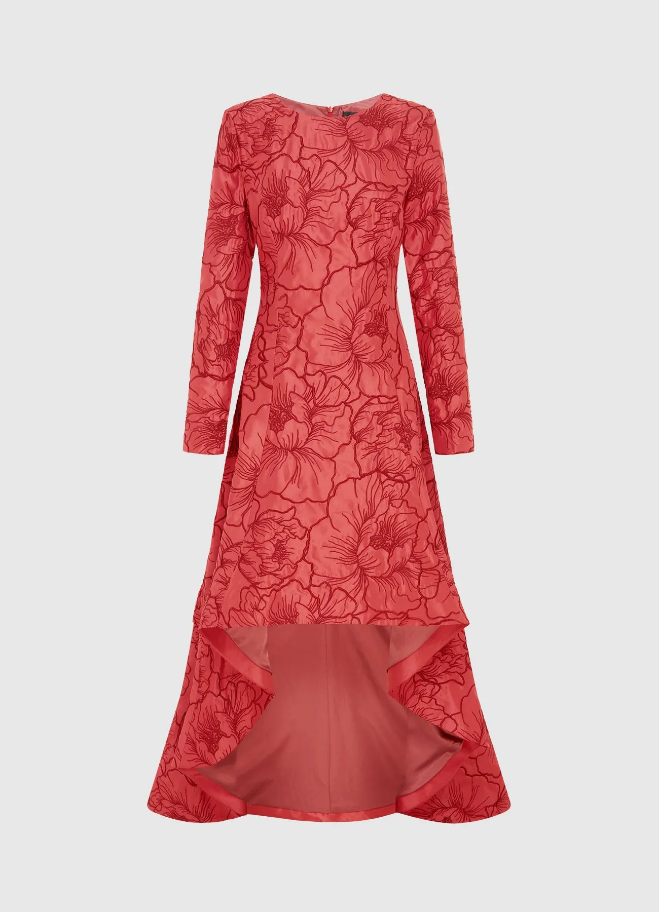 Evangeline Open Back Maxi Dress - Mulberry sold by LEO LIN